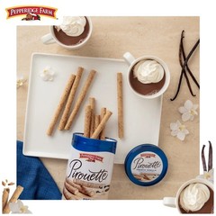 French Vanilla Creme Filled Wafer Cookies in Resealable Tin 13.5 oz