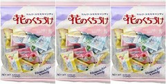 3 BAGS Kasugai Flower Kiss Milk Plum Hard Candy Japan 4.54 oz