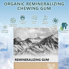 Larineco Remineralizing Gum, Chewing Gum Organic Spruce Sap NEW HOT-