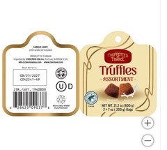 Truffettes de France Lunar New Year Lantern Truffle Assortment, 7 oz, 3 ct Gold