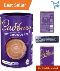 Drinking Chocolate UK Imported Rich Creamy Hot Cocoa Vegetarian 8.82oz