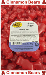 Cinnamon Bears Gummy Candy – 6X 12 ozTotal Net Weight: 72 oz (or 4.5 lbs)