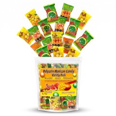 Assorted Tamarind, Mango & Watermelon Candies – 21 Individually Wrapped Treats
