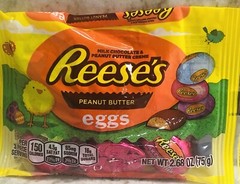 Reese’s Easter Shapes Milk Chocolate/Peanut Butter Eggs-1ea 2.68oz Pk. See Below