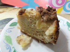 8-inch Apple Yogurt Cake with Streusel Topping*Moist & Fluffy*Birthday Cake