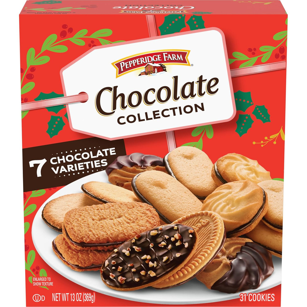 Pepperidge Farm Chocolate Collection, 7 Cookie Varieties, 13-Oz Box