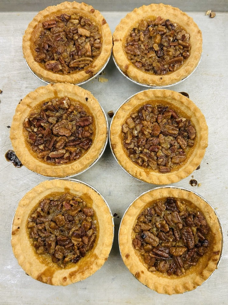 6 Pack Box- Fresh Baked Mini Pies-pecan