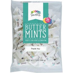 Party Sweets Thank You Buttermints 300 Count 7oz Bags Pack of 6