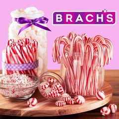 Refreshing Bob’s Sweet Stripes Soft Peppermint Candy – 28 Oz, 160 Wrapped Pieces