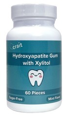 Hydroxyapatite Gum Remineralizing Gum with Non-Nano Hydroxyapatite and Xylito…