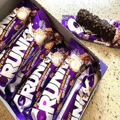 Lotte Best Popular Korean Double Crunky chocolate bar Snack 36g 20ea K-Snack