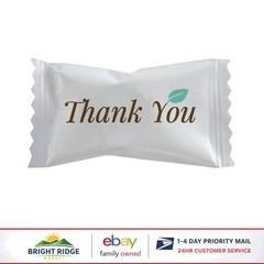 Fat Free Thank You Buttermints, 1000 Count Hard Candy for Celebrations