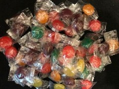 Coastal Bay Assorted Fruit Flavored Hard Candy {1 POUND BULK BAG }