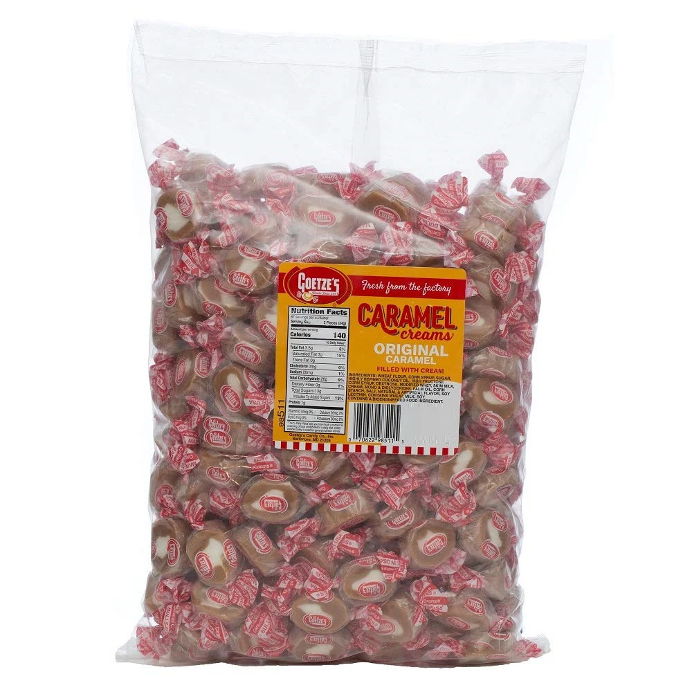 Goetze’s Caramel Cream 3 LB, Caramel Candy