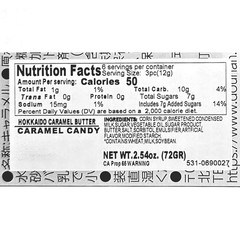 Dounan Hokkaido Japanese Butter Caramel Candy 18 Pieces(72g) × 6 Packs