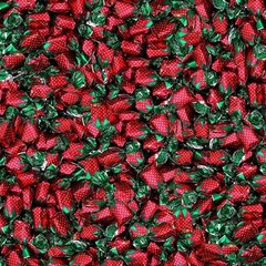 Strawberry Bon Bons Hard Candy – Individually Wrapped – 1 Pound Bag –