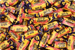 Bit-O-Honey Candy Bulk – Classic Chewy Honey Taffy | 1 lb