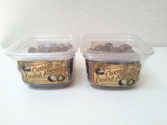 2 Packs Trader Joe’s Chocolate Coconut Almonds 12 OZ Each Pack