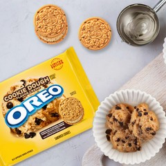 DISCONTINUED Nabisco Oreo Cookie Dough Flavored Creme Cookies Limited Edition