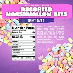 Assorted Dehydrated Marshmallow Bits, Charms Cereal Marshmallows