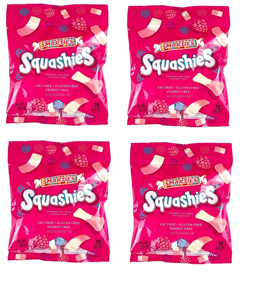Smarties Squashies Candy – 4 Pack
