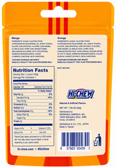 Hi-Chew Bites Mango & Orange, Japanese Fruit Chewy Candy 1.59-Ounce (Pack of 6)