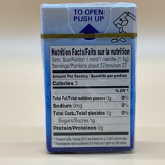 Vintage Certs Cool Mint Drops Peppermint Gum Breath Mints 1996 Sealed Pack READ!