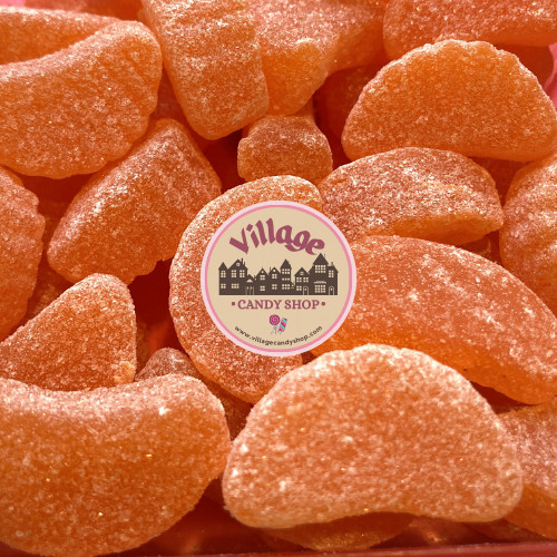 Orange Slices Candy – 7 oz. – Orange Fruit Slices Wedges Jelly Candy
