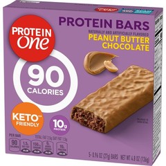 Protein One Peanut Butter Chocolate Bars, GLP-1 5 Count (Pack of 1)