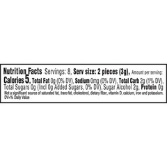 Trident White Peppermint Sugar-Free Chewing Gum, 9 Packs of 16 Pieces 144 Tot…