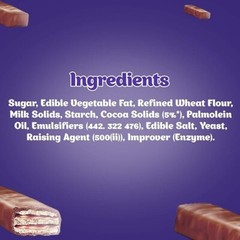 Cadbury Perk Double Chocolate Bar, 10 gm (Pack of 60)