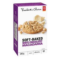President’s Choice White Chocolate MACADAMIA NUT Cookies 240g/8.5oz,