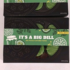 2 Boxes OREO DILL PICKLE FLAVORED FUDGE COOKIES – 6CT Each Box Limited Oreo ID