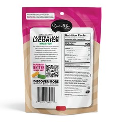 Darrell Lea Soft Australian Licorice, Non-GMO, No 7 Ounce (Pack of 1), Multi