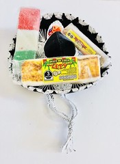 Mexican Candy Mix With Charro Sombrero, Tomatodo & Mini Loteria Dulces Mexicanos
