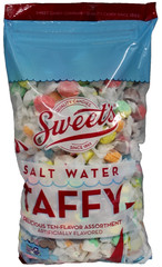 Sweets Salt Water Taffy 4 Lbs Candy Bulk Taffy Candies Chew Assorted Flavors