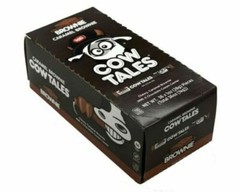 36x Cow Tales Caramel Brownie Flavored With A Cream Center 28g Chew Stick