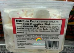4 Packs Trader Joe’s Mini Peppermint Meringues 4 oz Each Pack, Total 16 oz