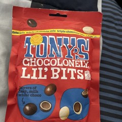 Tony’s Chocolonely Lil’Bits Dark Chocolate & White Chocolate