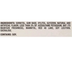 Trident Sugar Free Gum, Cinnamon, 15 Count 14 Pieces in Each Free Shipping E1/27
