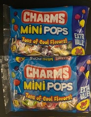 CHARMS Mini Pops/Lollipops Candy- Tons of Cool Flavors- {2 EXTRA VALUE BAGS}