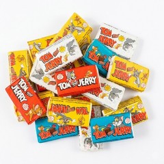 Super SET bubble gum – Tom and Jerry – white, red, blue, yellow – 20pcs