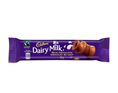 10 x Cadbury DAIRY MILK Chocolate Candy Bar Canadian 42g each Free Shipping