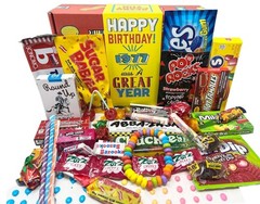 Retro Candy Yum 1976 49th Birthday Nostalgic Childhood Candy Gift Box