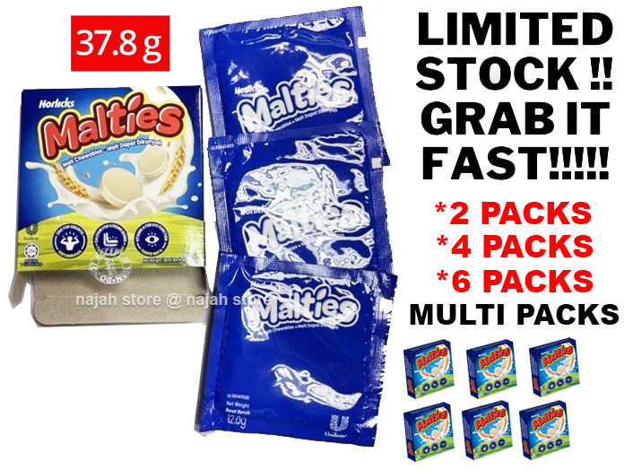 LIMITED Candy Horlicks Malties Tablet Original Sweet Childhood Memories MULTI