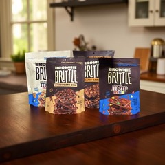 Sheila G’s Brownie Brittle Variety Pack. 4 Flavors: Chocolate Chip, Blondie M&M,