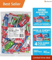 Sweet Flavor Fun: 5lb Assorted Mini Candy Bars Pack