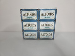 ALTOIDS Classic Wintergreen Breath Mints 12 Pack 1.76 oz Tins Fresh EXP 08/2027