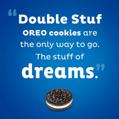 OREO Double Stuf Chocolate Sandwich Cookies, Party Size, 24.95 oz