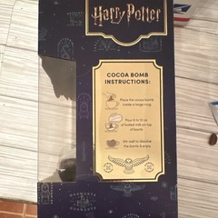 Harry Potter Sorting Hat Cocoa Bomb Hot Chocolate W/ Wand 2.6 oz 1 Serving